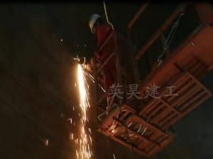 油罐內(nèi)壁升降機(jī)除銹